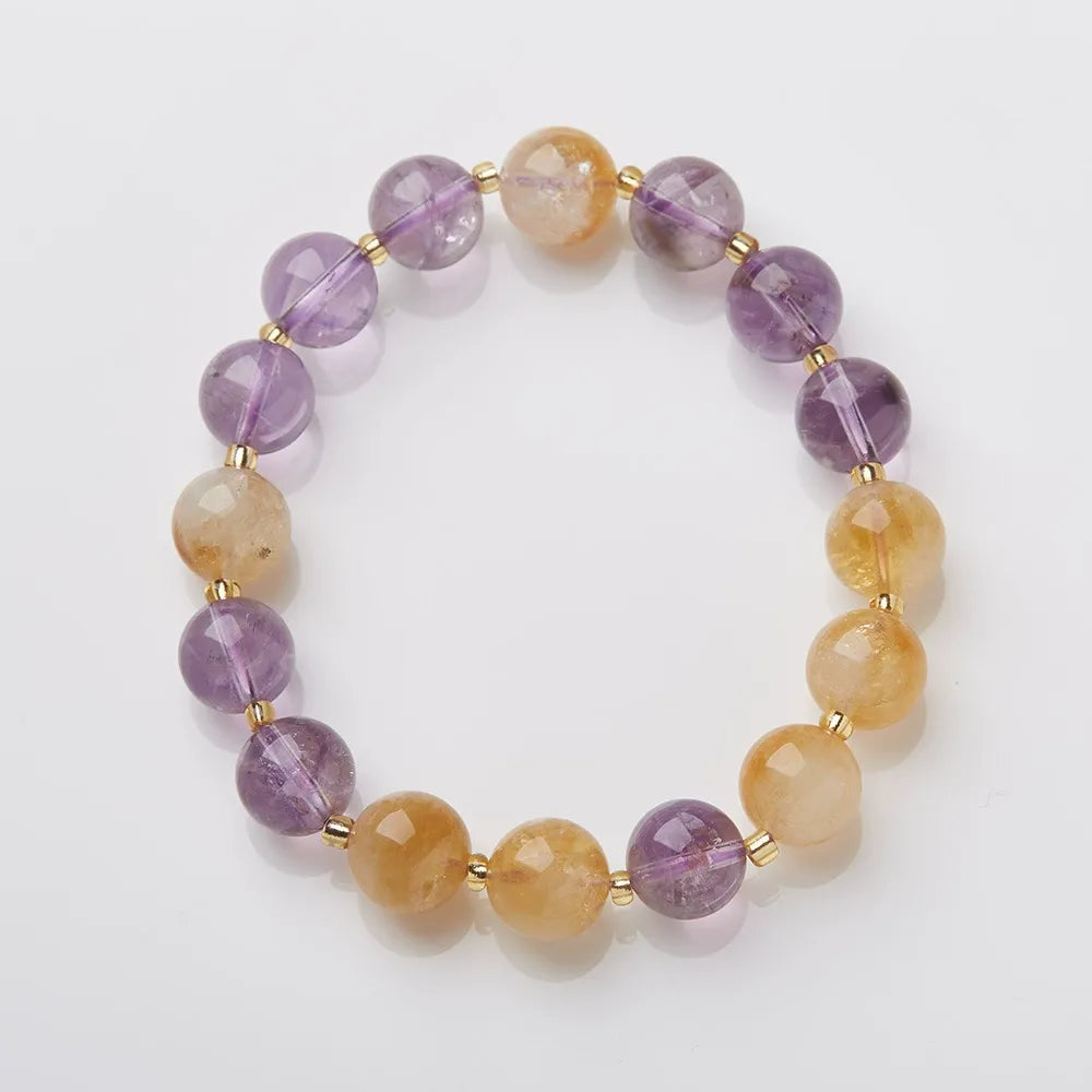 Nine purple fire bracelet